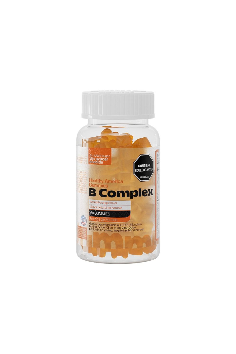 B-COMPLEX 60 GUMMIES ORANGE