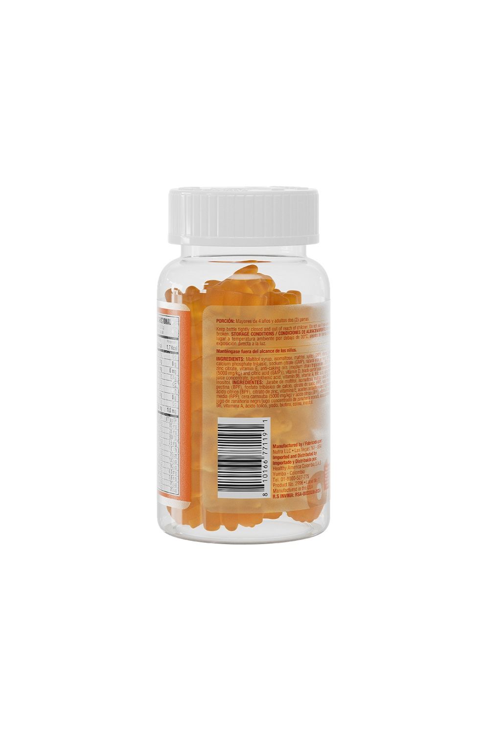B-COMPLEX 60 GUMMIES ORANGE 3