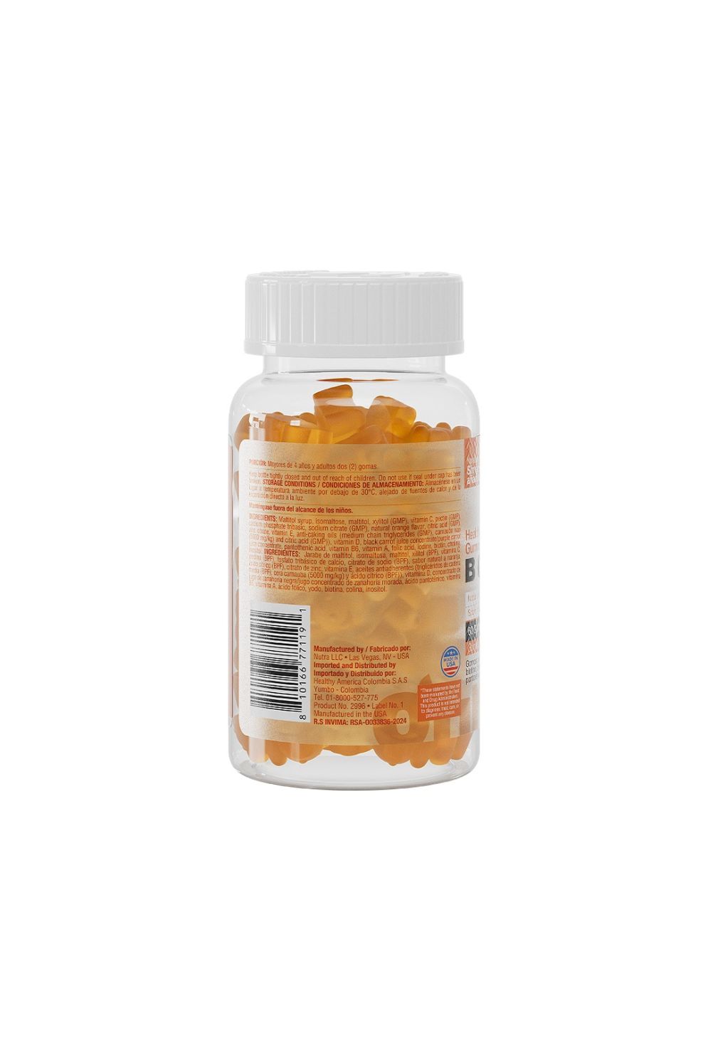 B-COMPLEX 60 GUMMIES ORANGE FLAVOr2